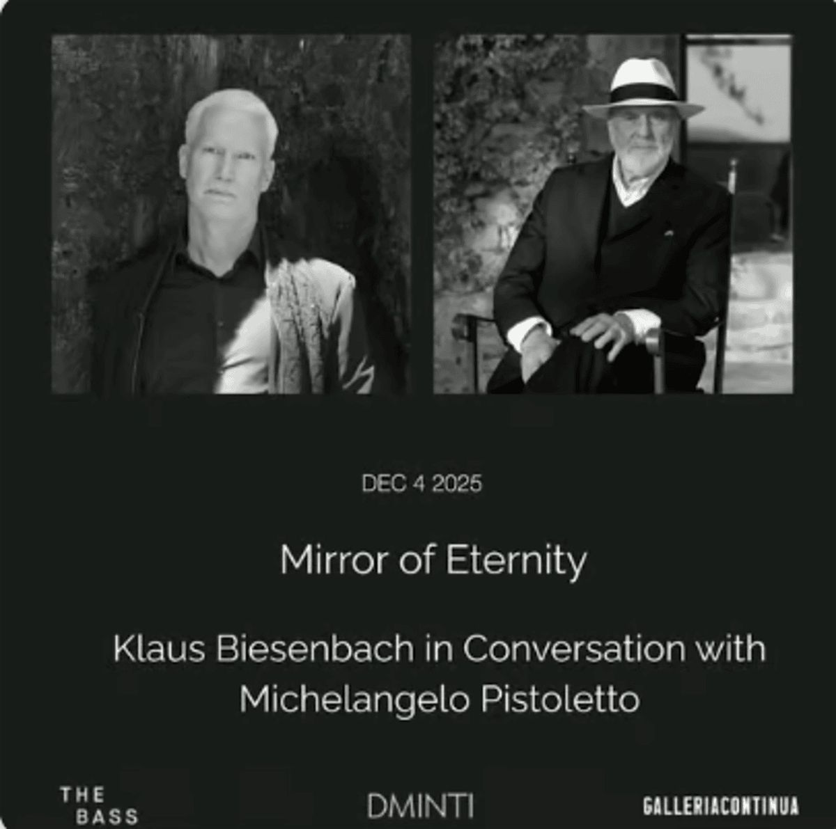Mirror of Eternity-Klaus Biesenbach & Michaelangelo Pistoletto