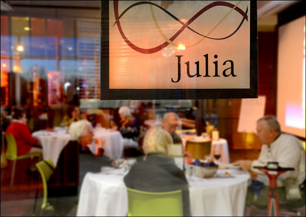 Dinner at Julia Restaurant Night