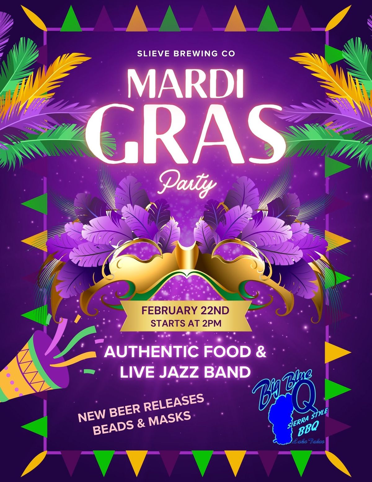 MARDI GRAS PARTY \u269c\ufe0f\ud83d\udc9c\ud83d\udc9a\ud83d\udc9b