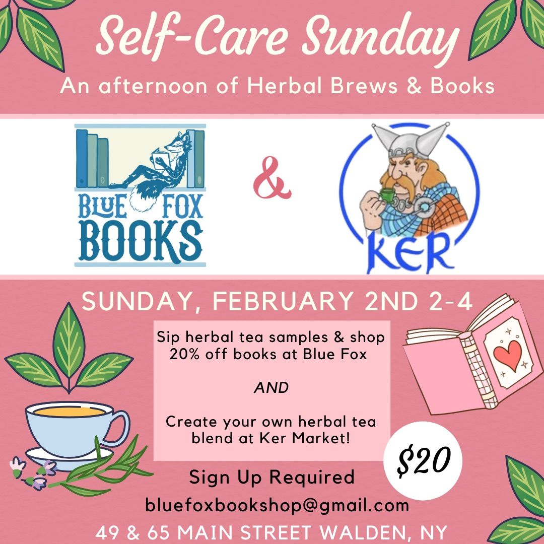 Self Care Sunday an Afternoon of Herbal Brews and Books