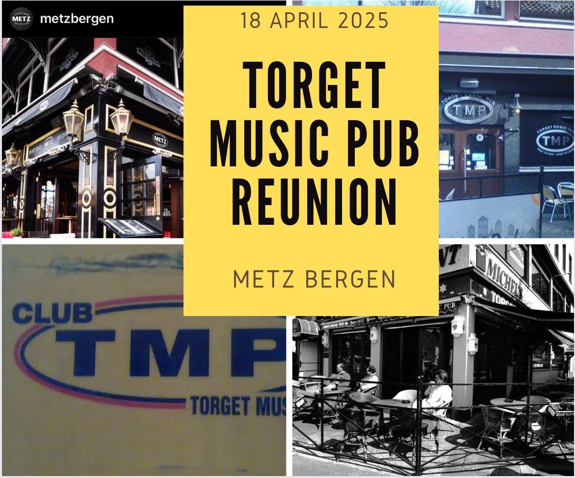 Torget Music Pub Reunion Langfredag  18 april 2025 @Metz Bergen