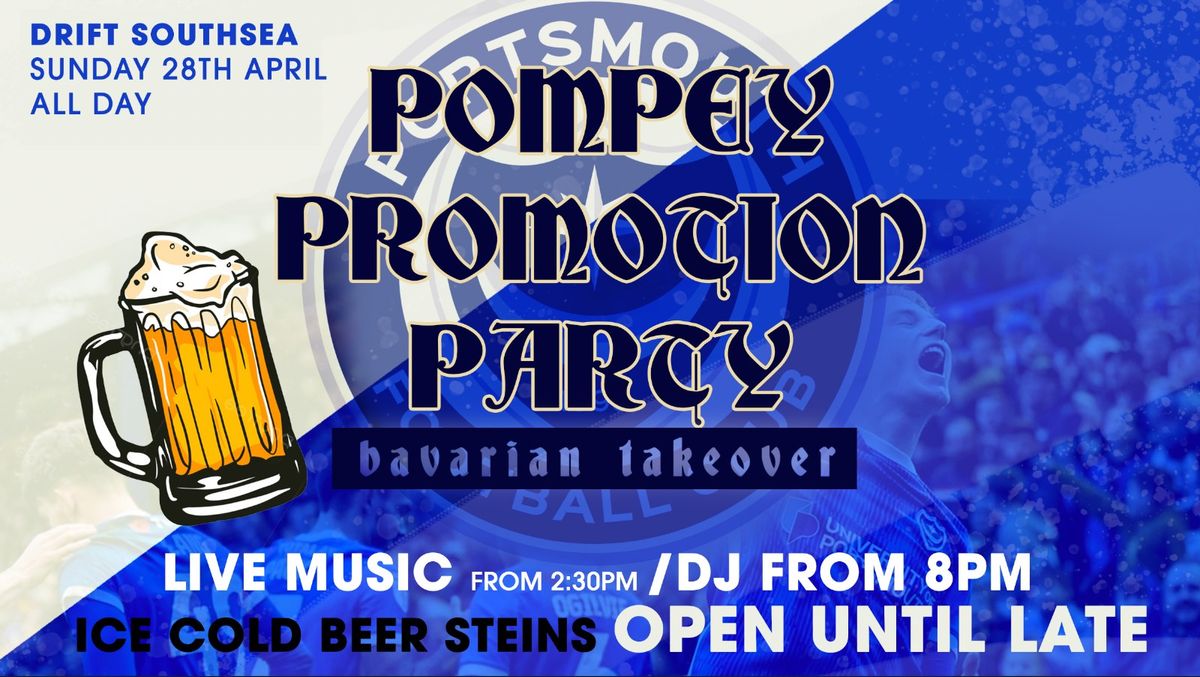 Pompey Promotion Party