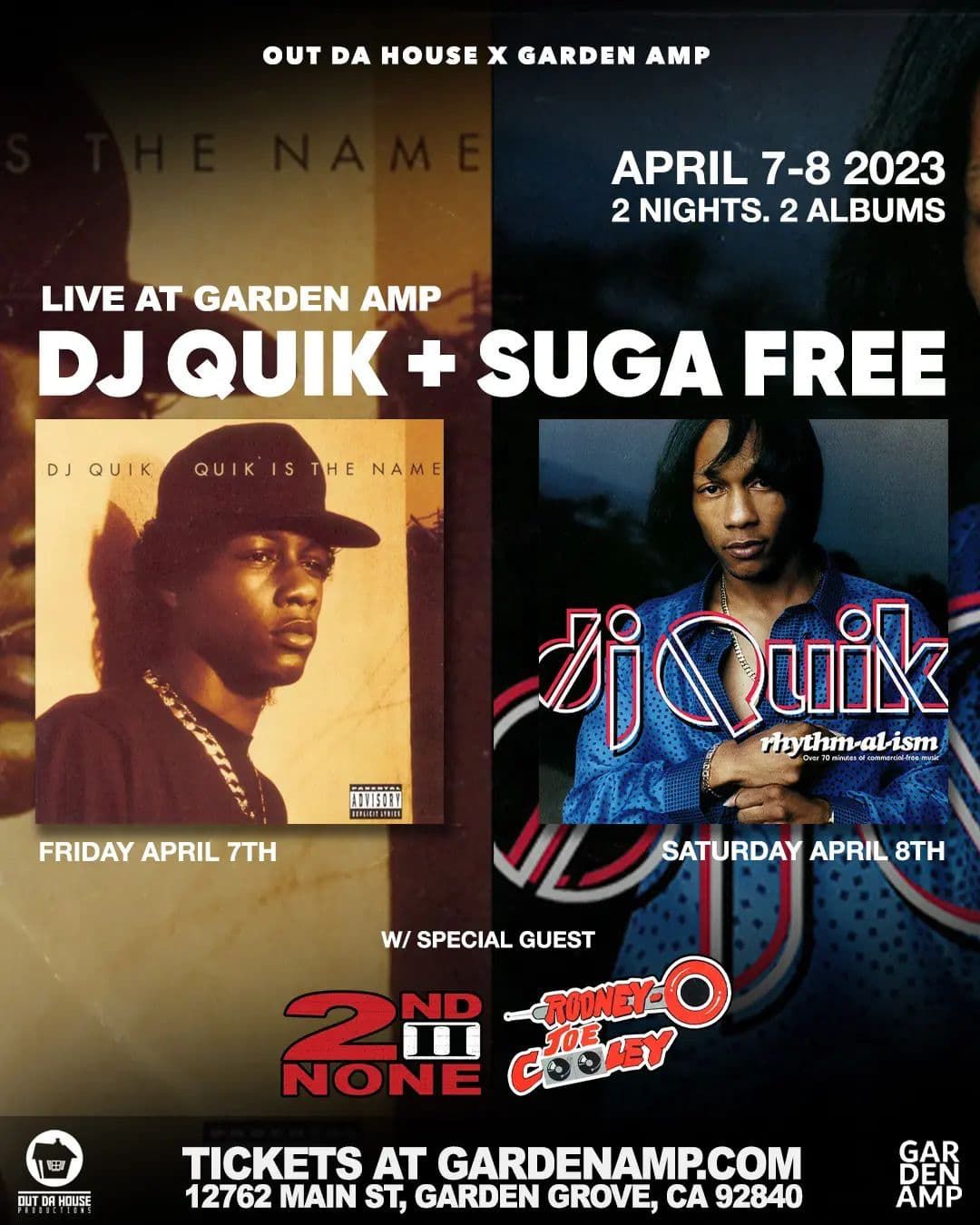 DJ Quik at Garden Amphitheatre