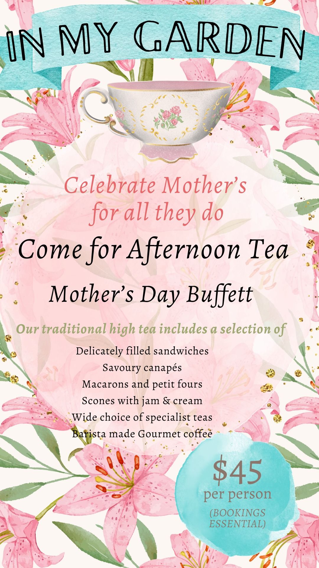 Mother's Day Tea