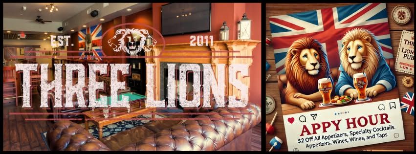 Three Lions British Pub - 14 Year Anniversary Celebration!