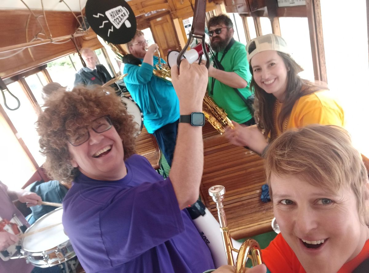 TRAMBUSH - Band on the Tram!