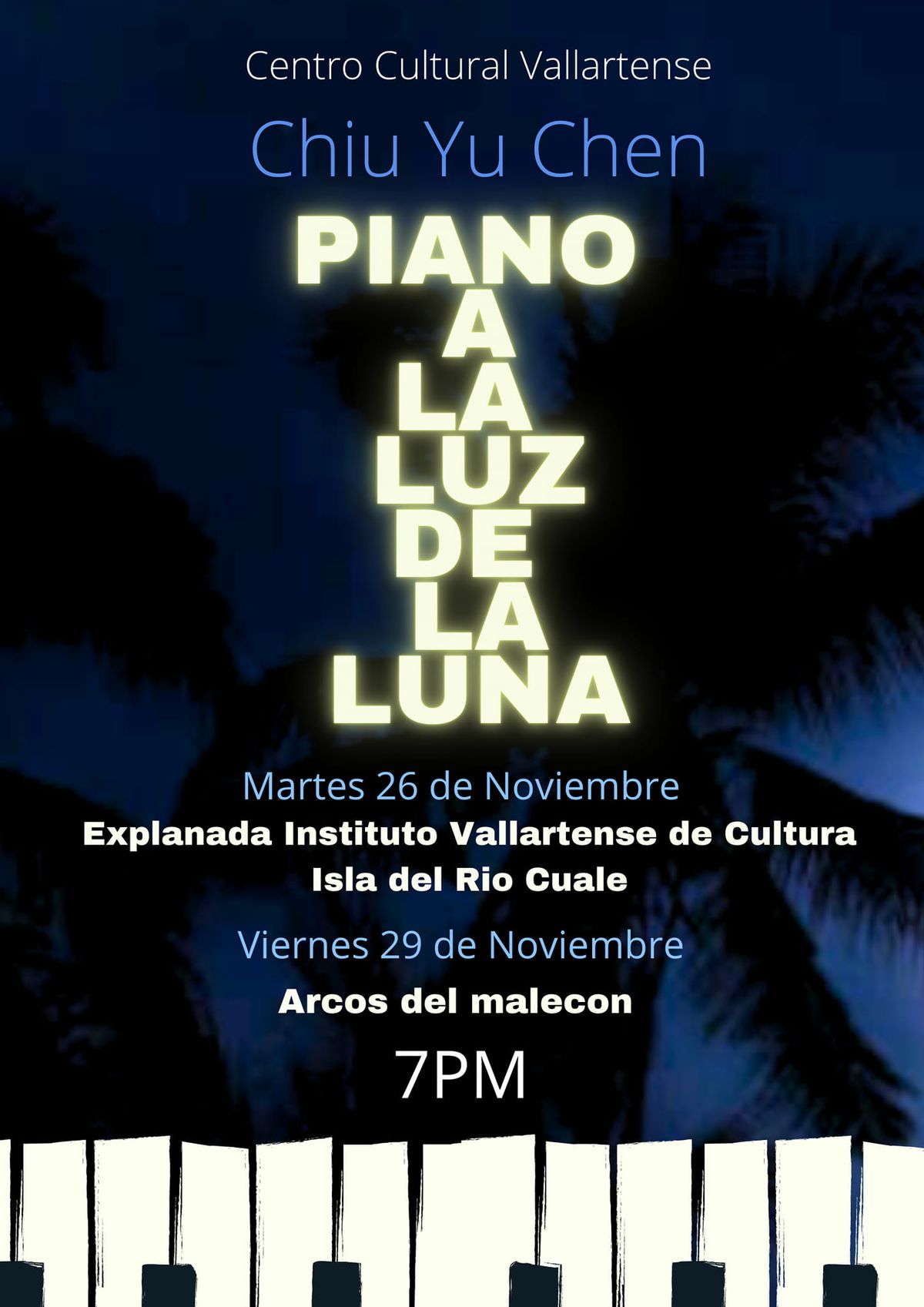 Chiu Yu Chen's Piano a la luz de la Luna