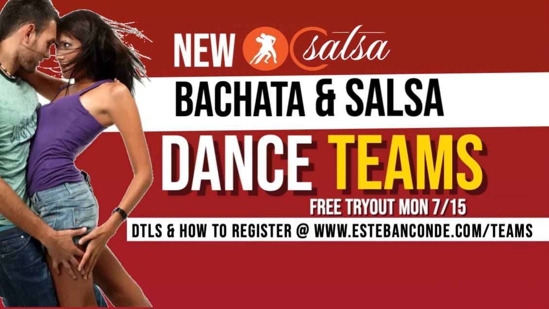  NEW Salsa & Bachata Dance Teams FREE TRYOUT 