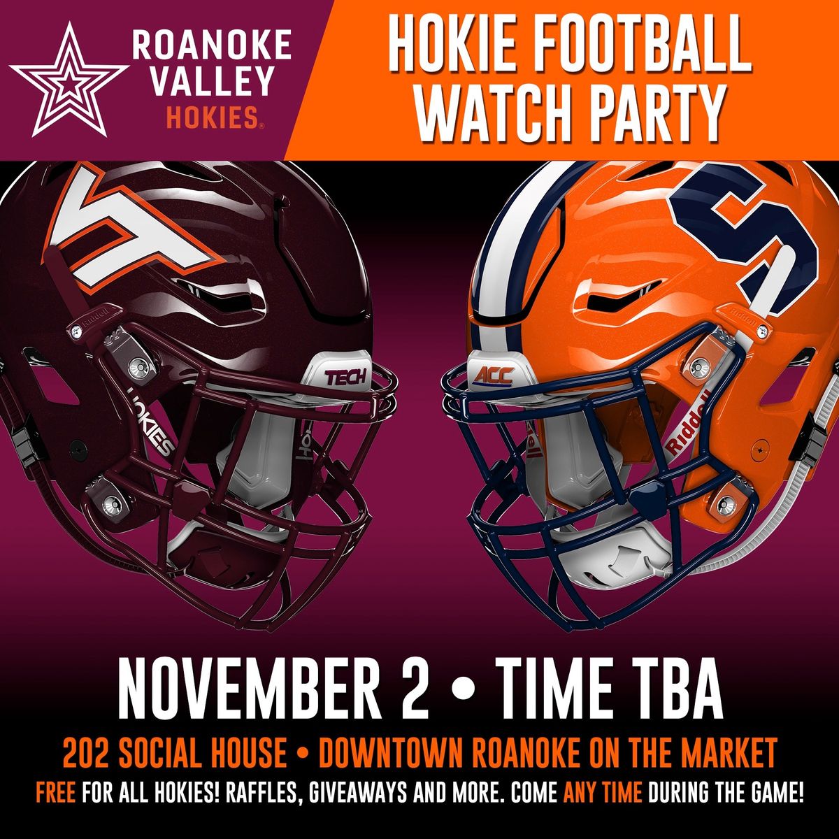 Virginia Tech vs Syracuse Watch Party