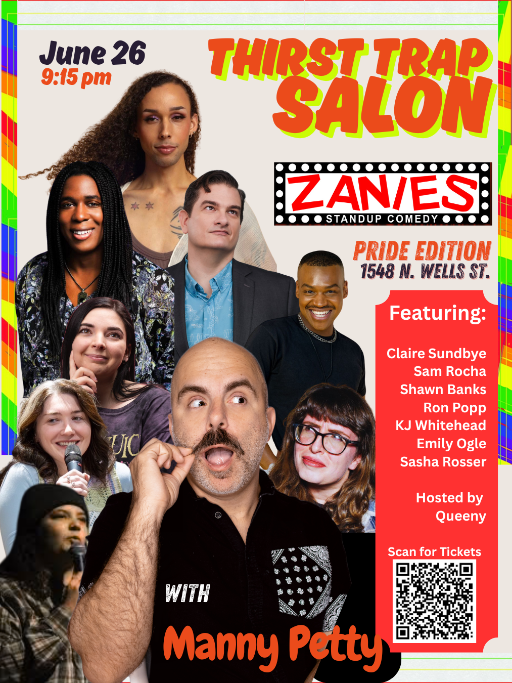 Sasha Rosser at Summit City Comedy Club