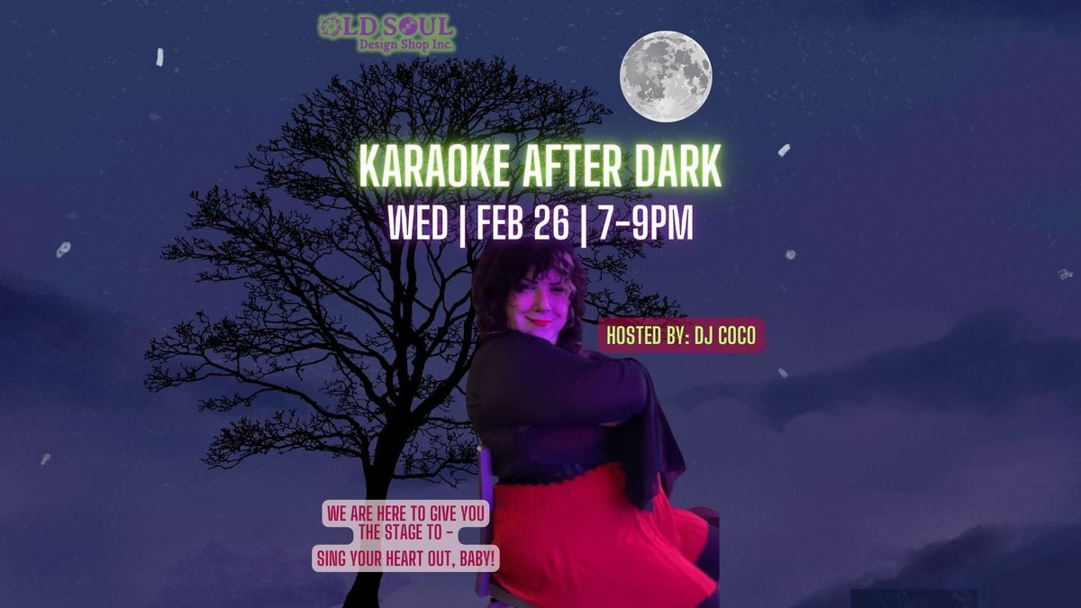 Karaoke AFTER DARK w\/ DJ Coco