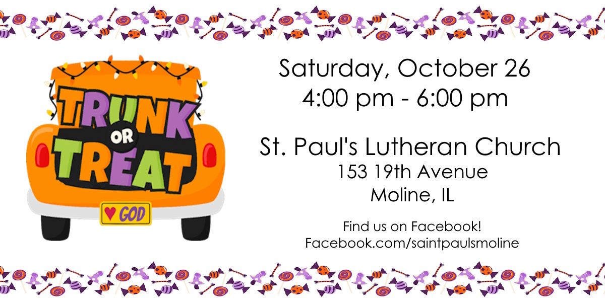 Trunk or Treat at St. Paul's