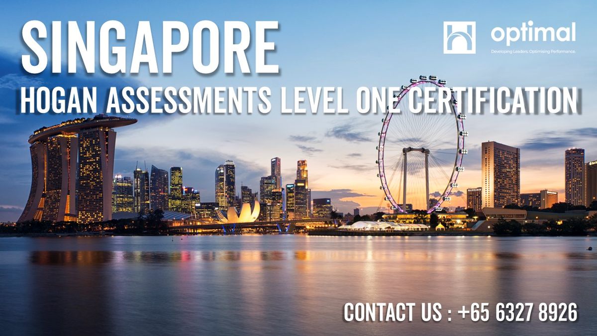 Hogan Assessments Level One Certification Workshop Singapore