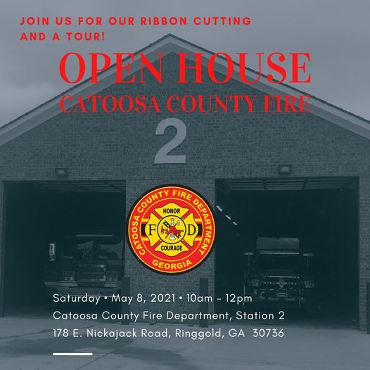 Ribbon Cutting for Catoosa County Fire Station #2