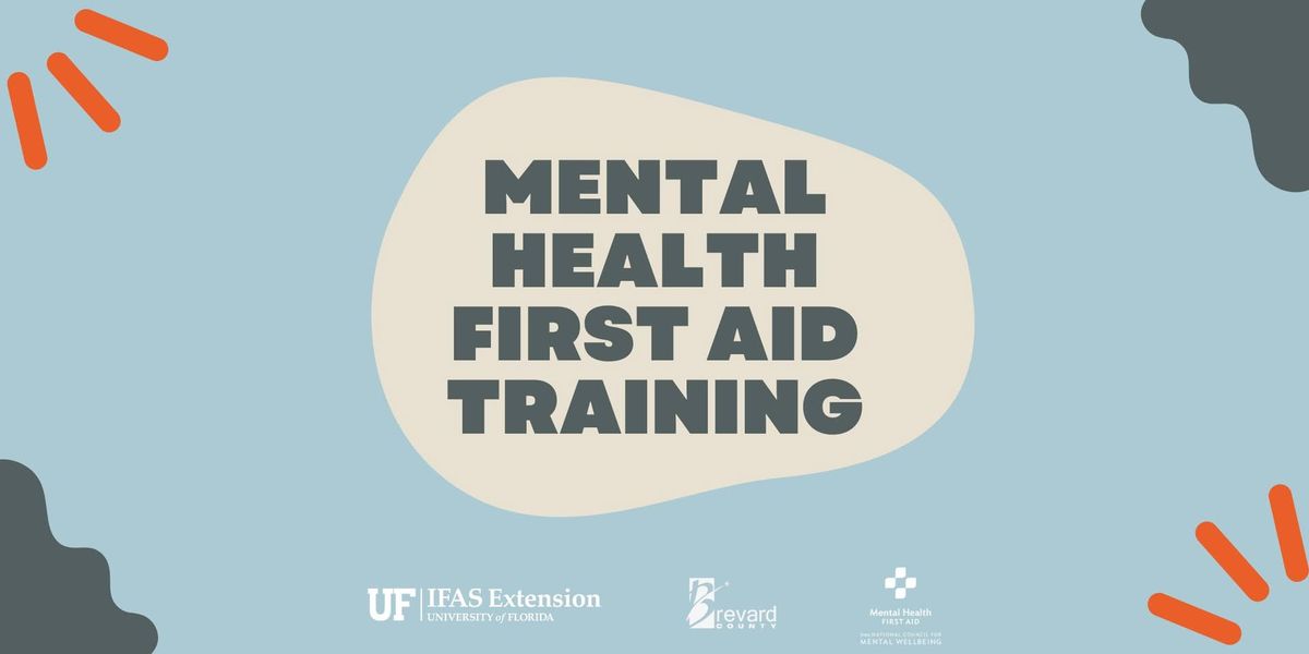 Adult Mental Health First Aid Training