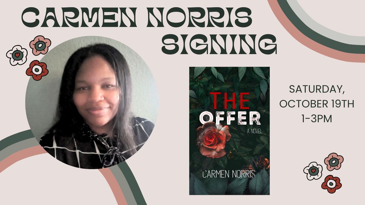 Carmen Norris Signing