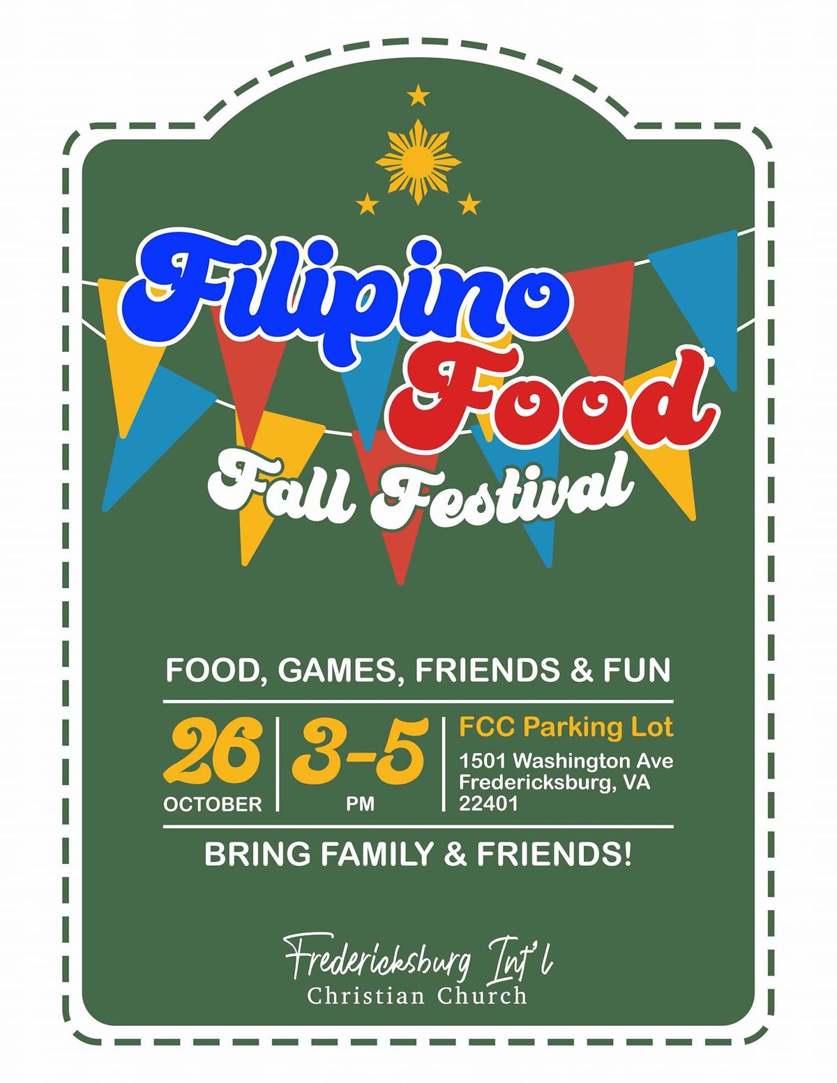 Filipino Food and Fall Festival 