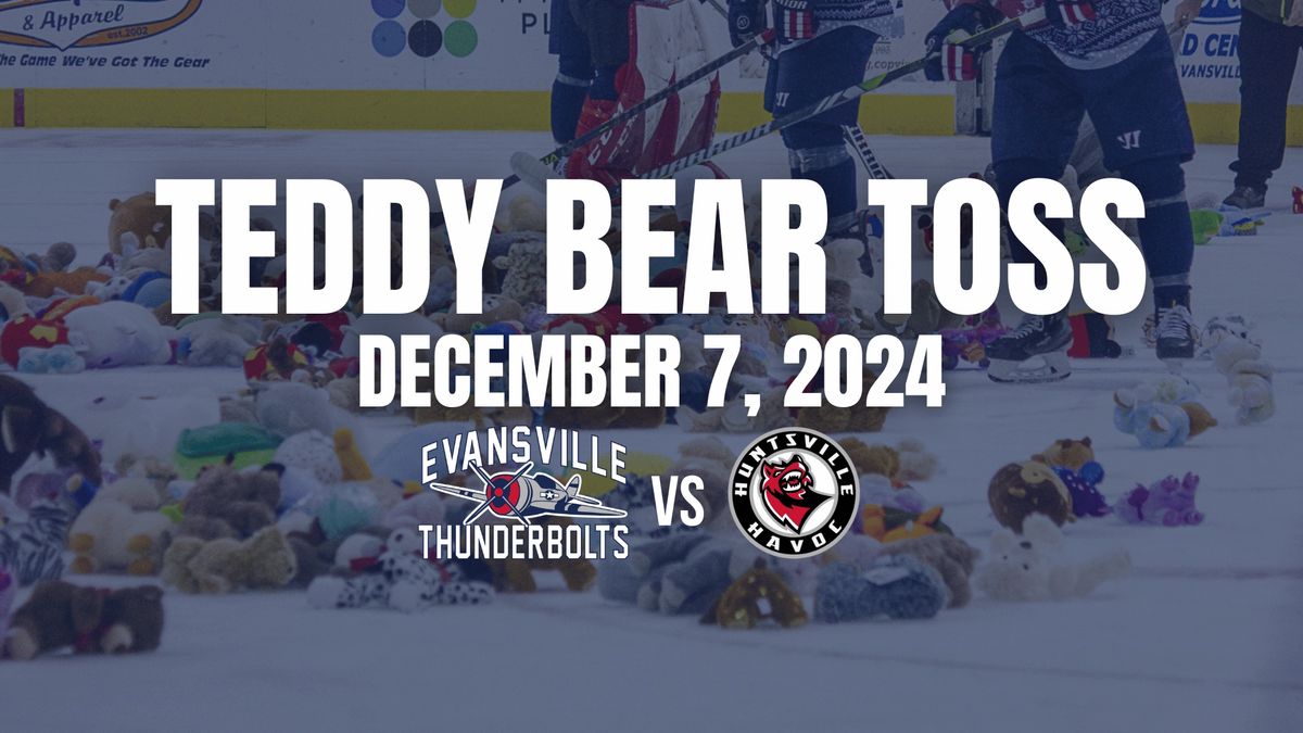 Teddy Bear Toss vs. Huntsville Havoc