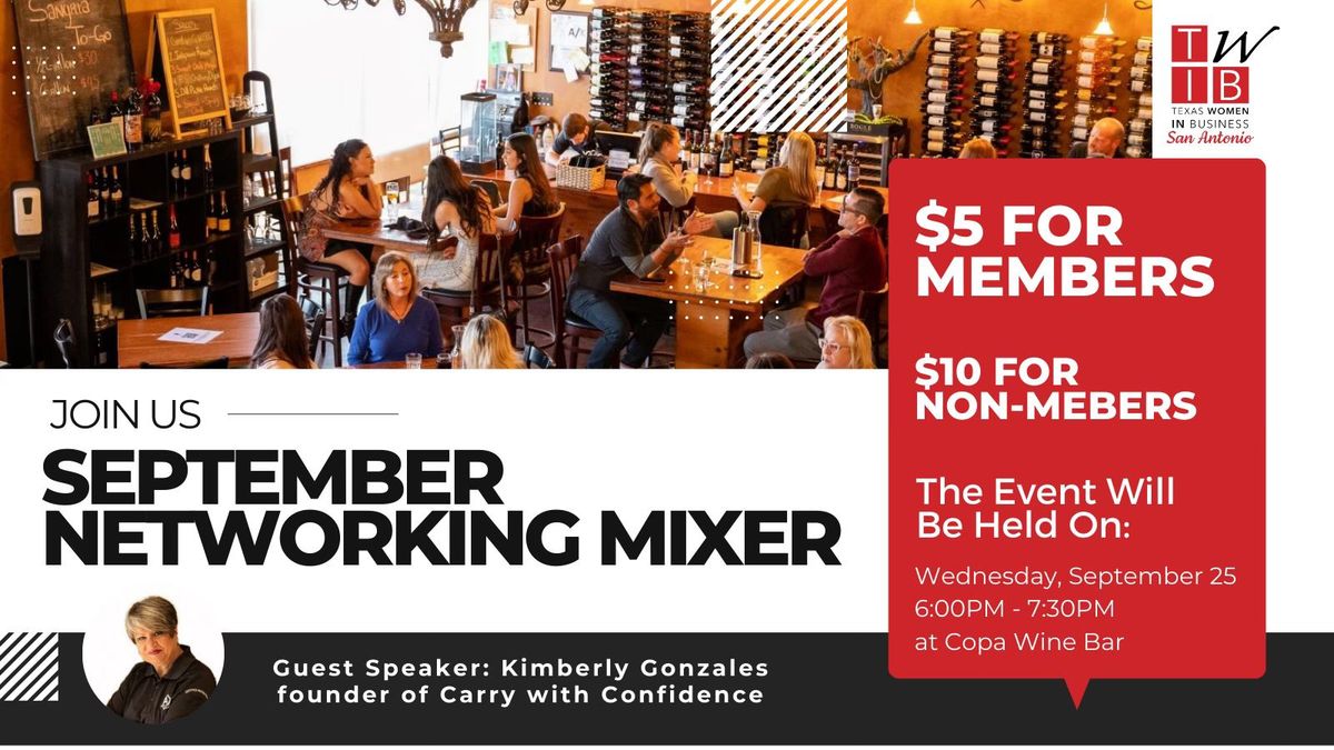 September Networking Mixer