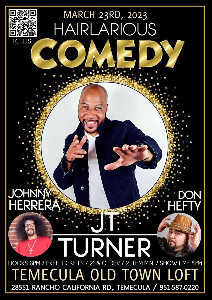 HAIRlarious Comedy Show W\/ Don Hefty & JT Turner