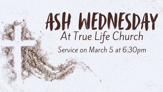 Ash Wednesday Service