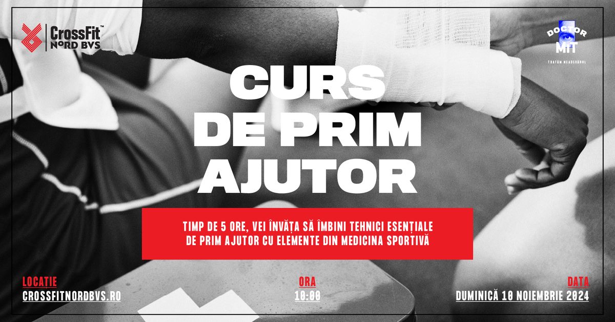 Curs de Prim-Ajutor \u00een fitness, edi\u021bia CrossFit