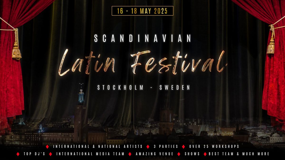 Scandinavian Latin Festival - 16,17,18 May 2025