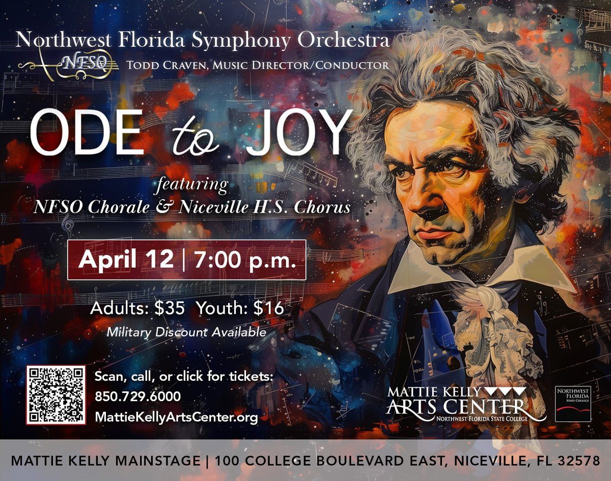 Northwest Florida Symphony Orchestra - Ode to Joy at Mattie Kelly Arts Center