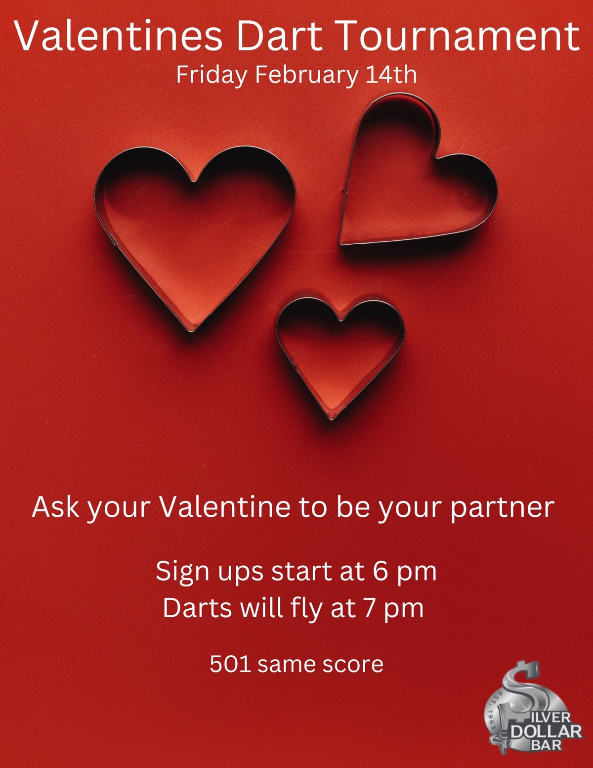 Valentines Day Dart Tournament 