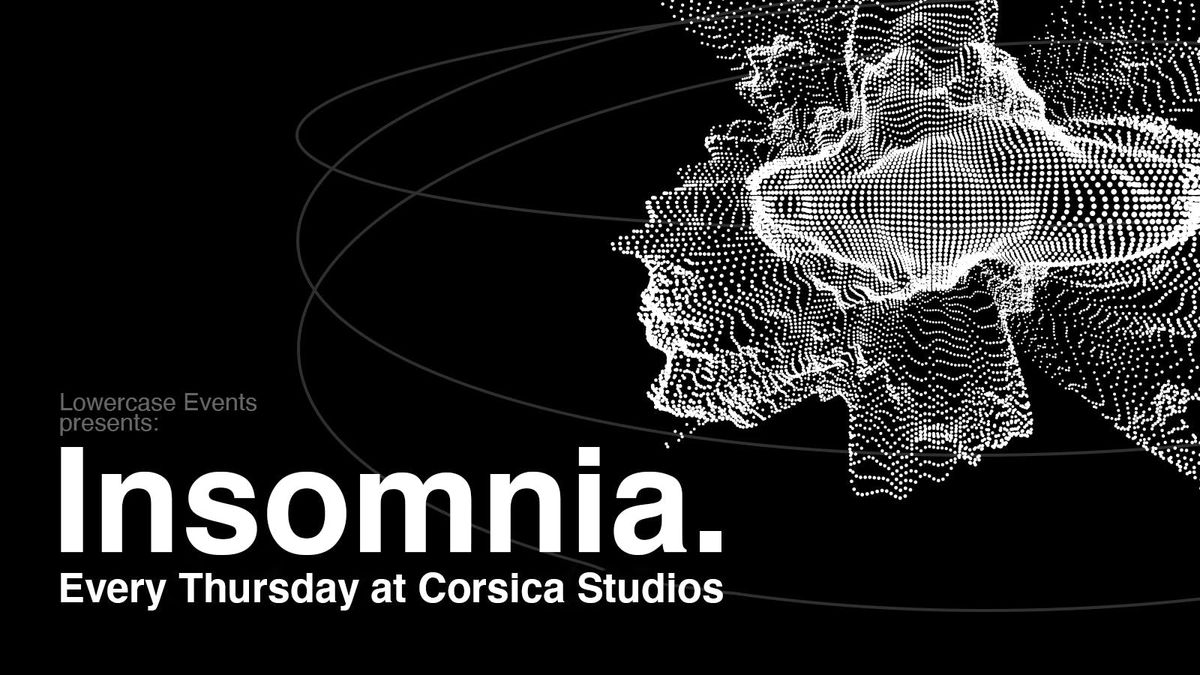 INSOMNIA LONDON - HOUSE X DNB X TECHNO - LONDON FRESHERS WEEK 2025 [WEEK 3]