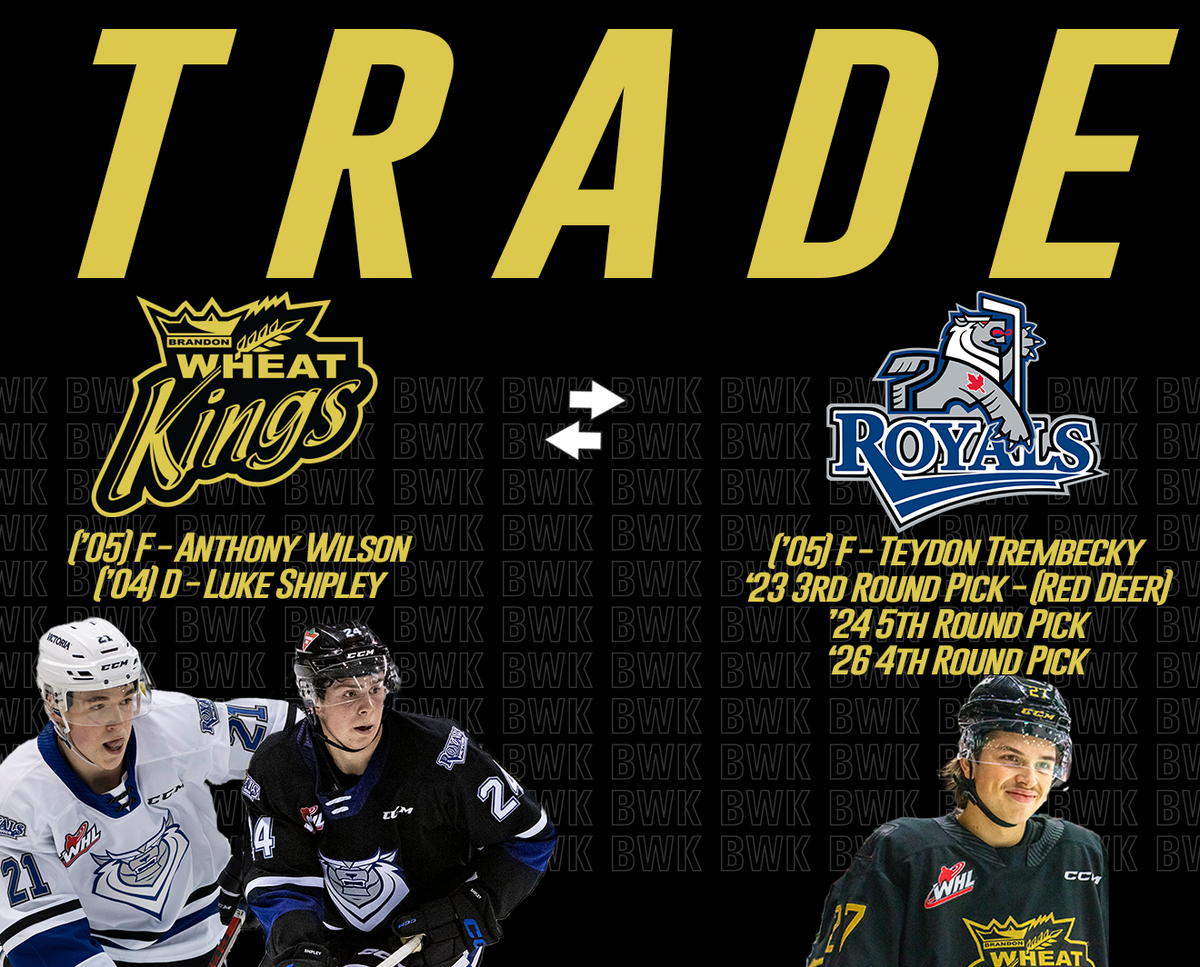 Brandon Wheat Kings at Victoria Royals