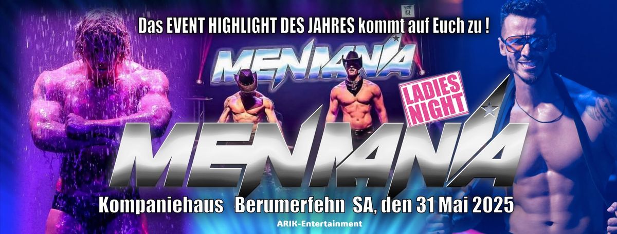 MEN STRIP SHOW  Menmania Europa Tour 2025