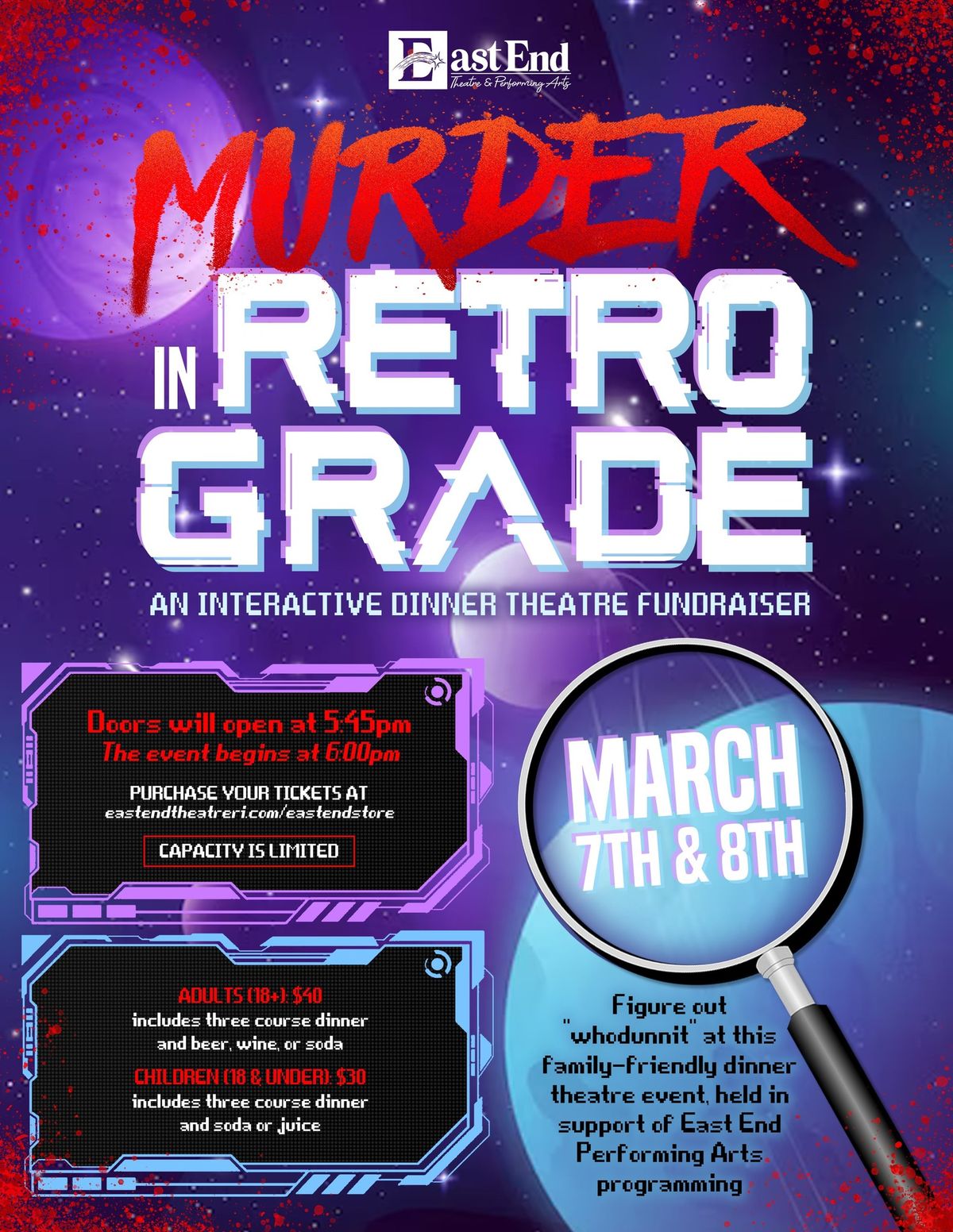 Murder In Retrograde: A Murder Mystery Dinner Fundraiser 