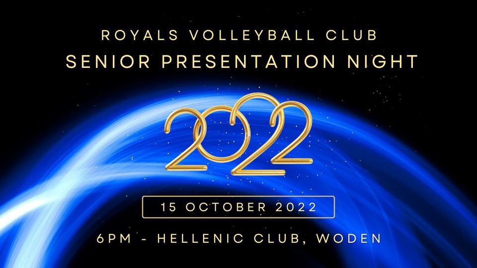 Royals Volleyball Club Senior Presentation 2022