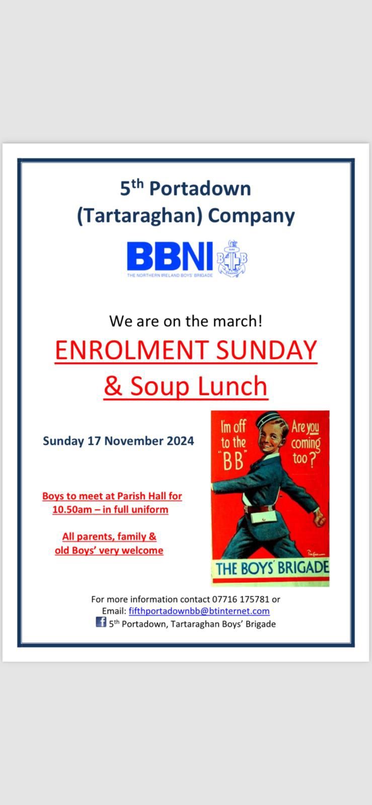 BB Enrolment Followed By Lunch 