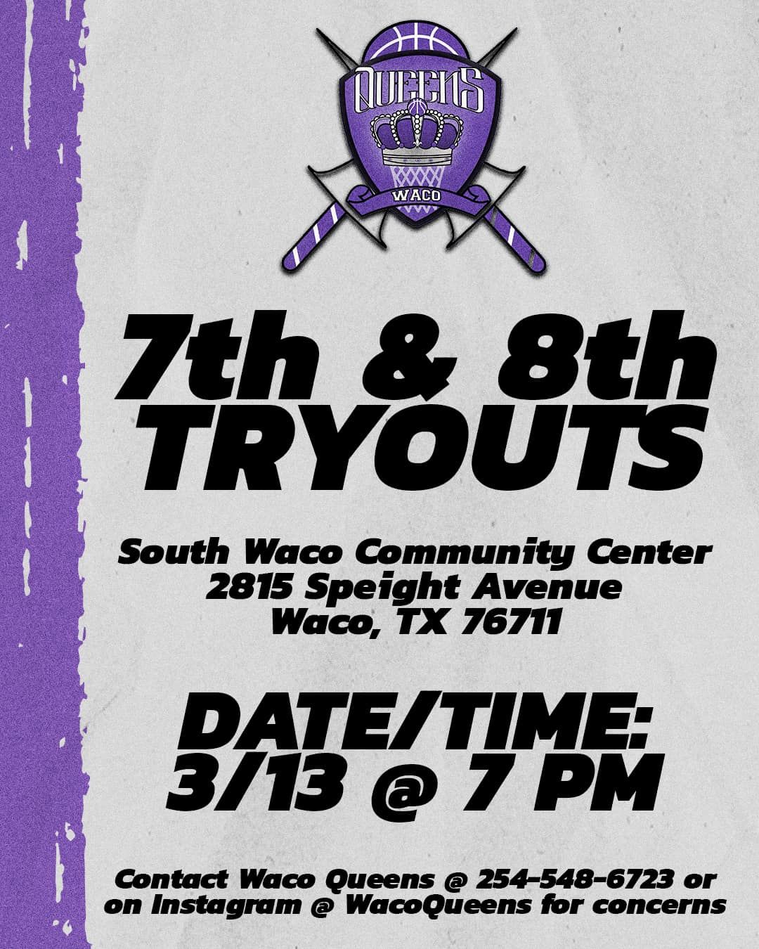 WACO QUEENS TRYOUT!