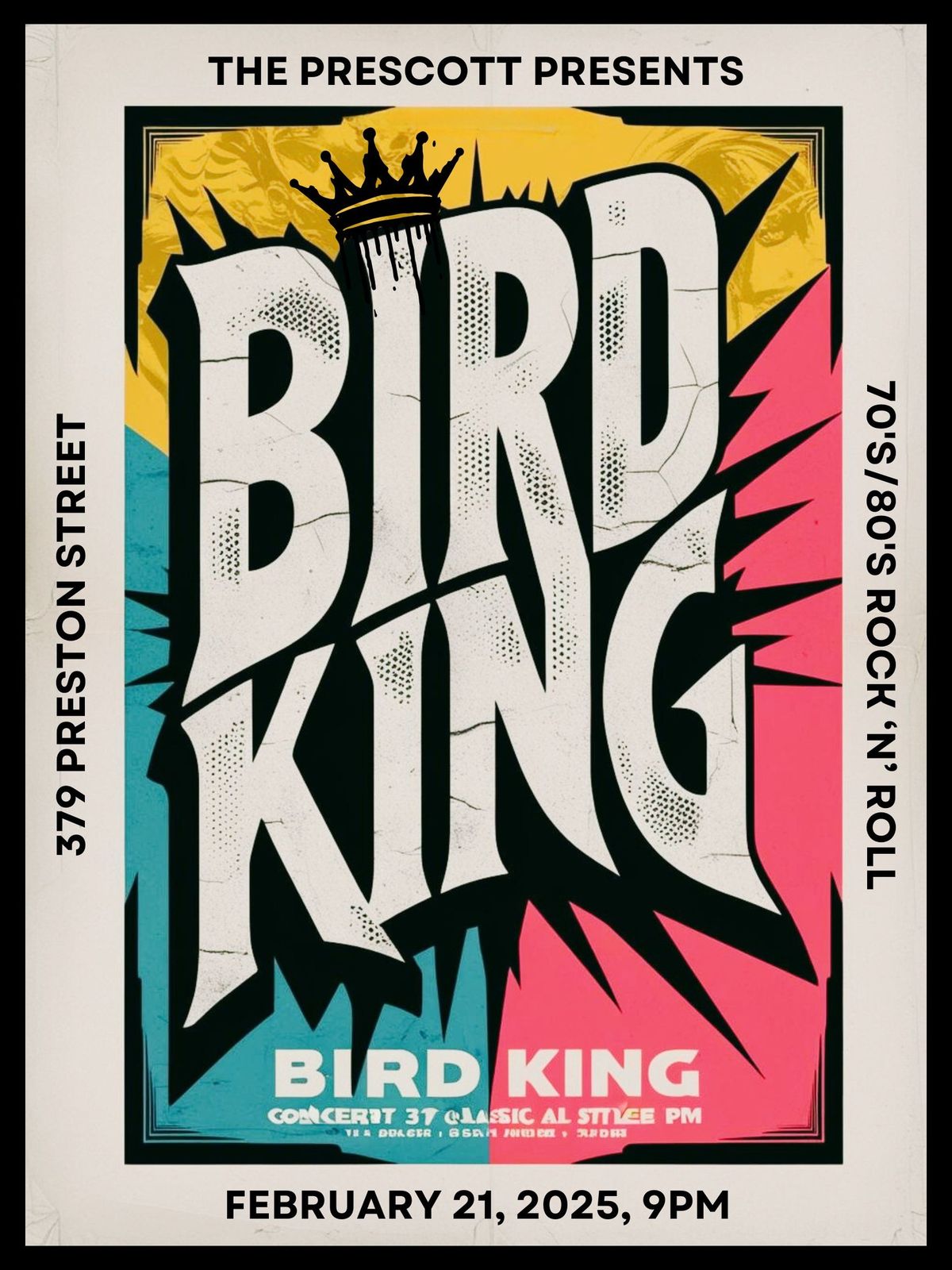 Bird King at The Prescott 