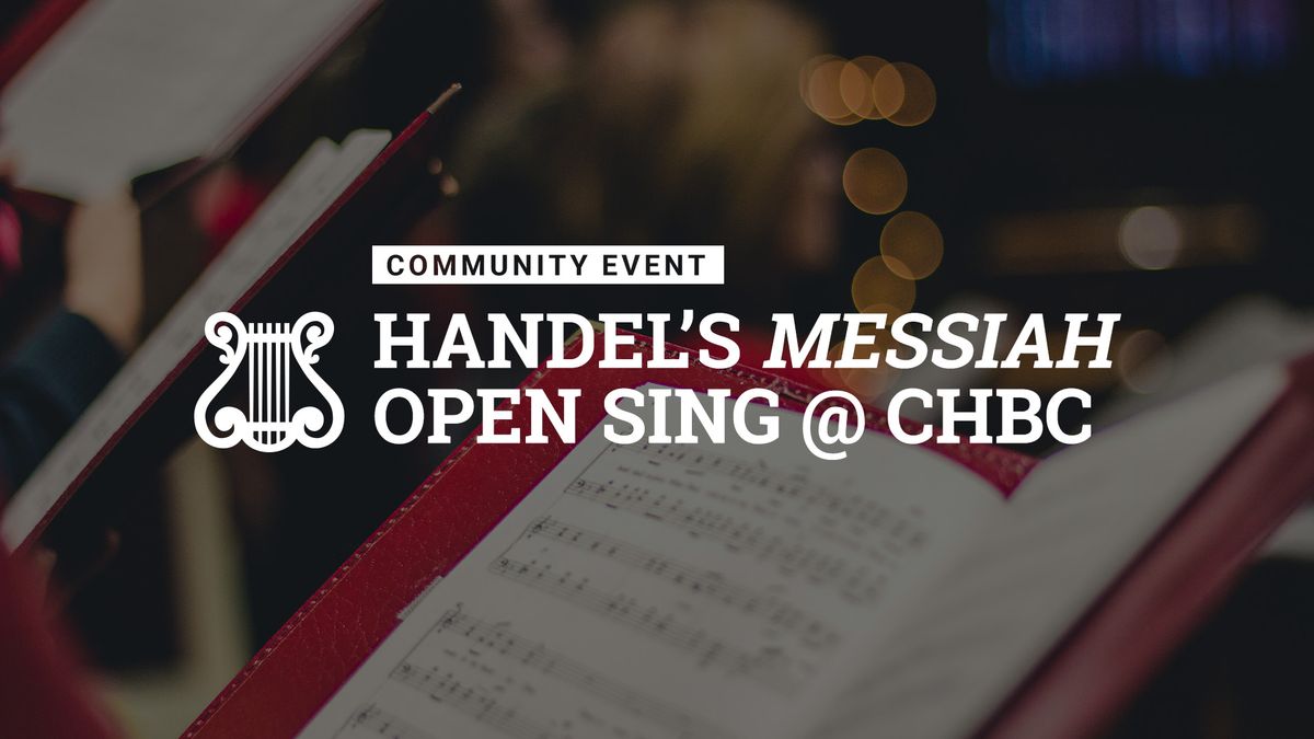 56th Annual Handel's "Messiah" Open Sing