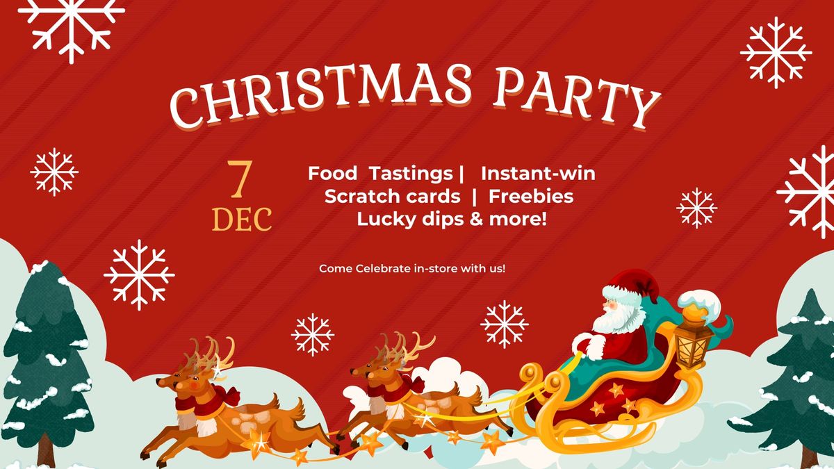 Earth Child Provisions - In store Christmas Party!