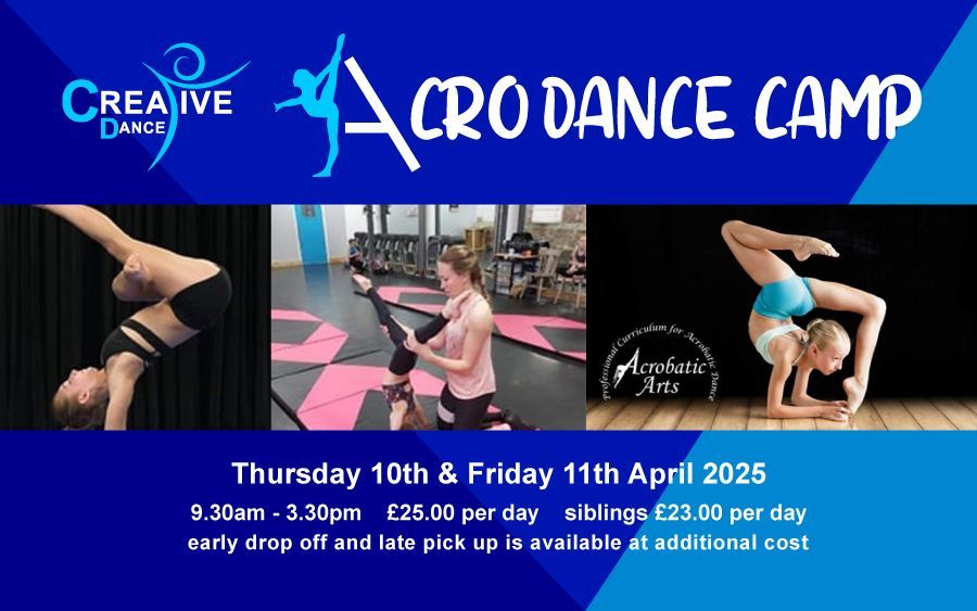 Acro Dance Camp.- Easter - 2 Days 