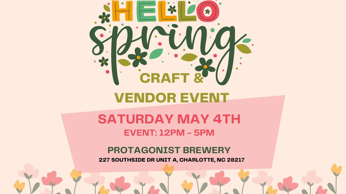 Hello Spring Craft & Vendor Event
