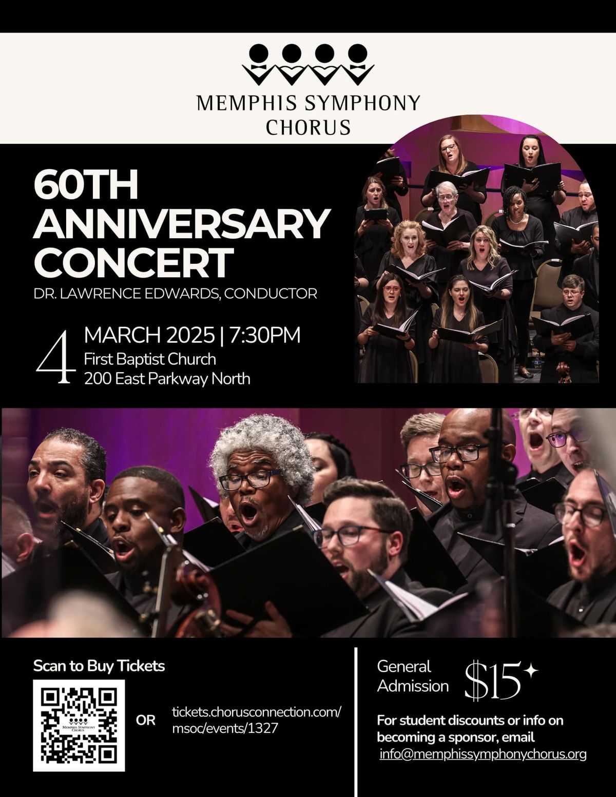 Memphis Symphony Chorus: 60th Anniversary Concert