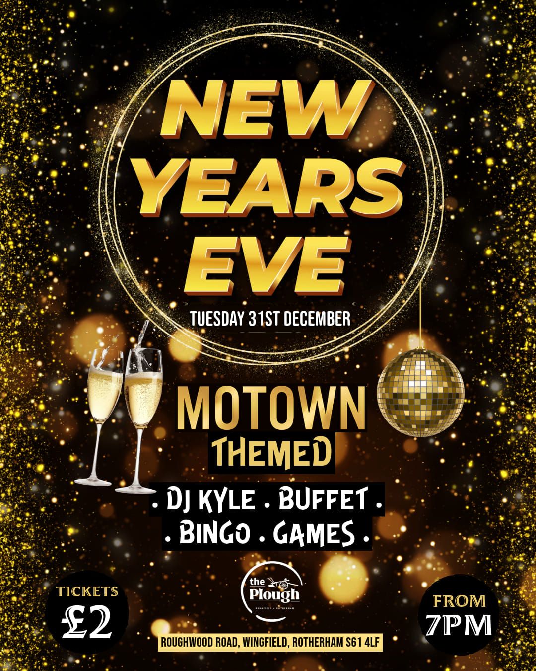 New Years Eve Motown Themed Party At The Plough 