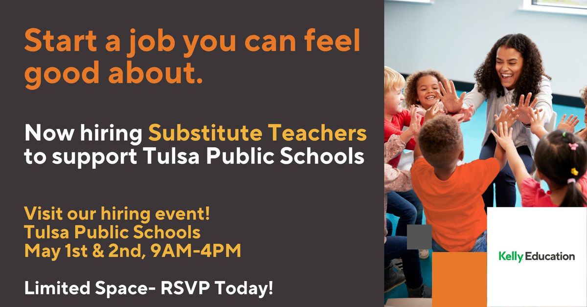 Substitute Hiring Event- Tulsa