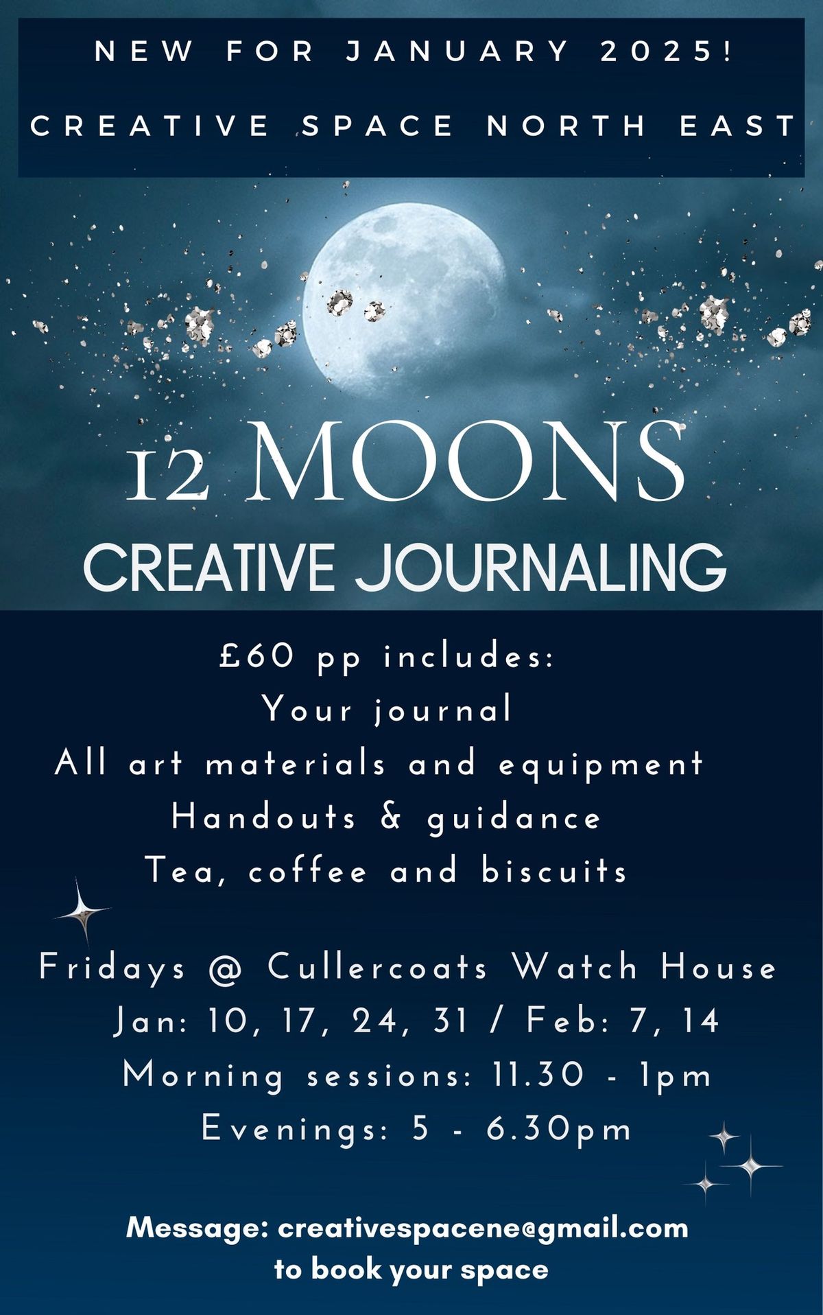 12 Moons: Creative Journaling 