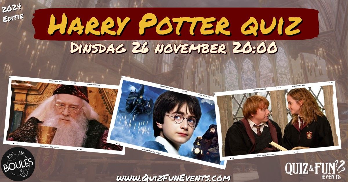 De Harry Potter Quiz | Nijmegen (extra editie)