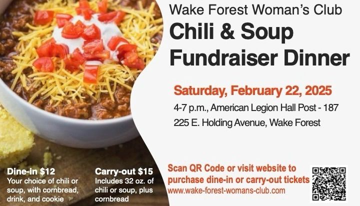 Chili and Soup Fundraiser 