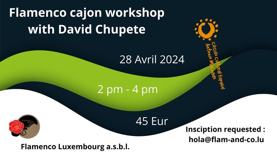 Cajon workshop with David Chupete