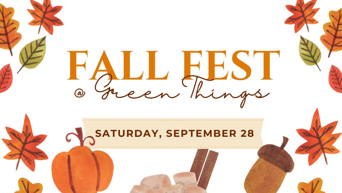 Fall Fest Outdoor Vendor Market