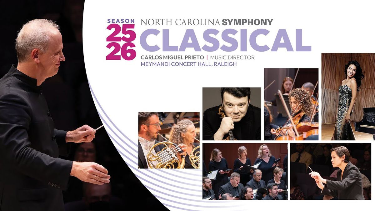 North Carolina Symphony - Pictures At An Exhibition at Martin Marietta Center for the Performing Arts - Meymandi Concert Hall